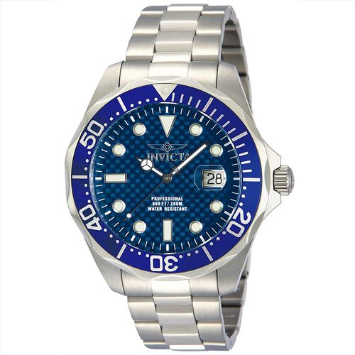 Reloj Invicta Pro Diver 12563 Fecha Acero Inoxidable Dial Azul