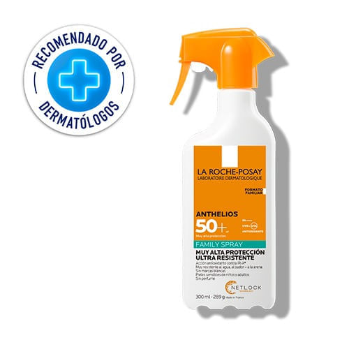 Protector Solar Corporal Anthelios Family Spray FPS50+ La Roche Posay 300ml