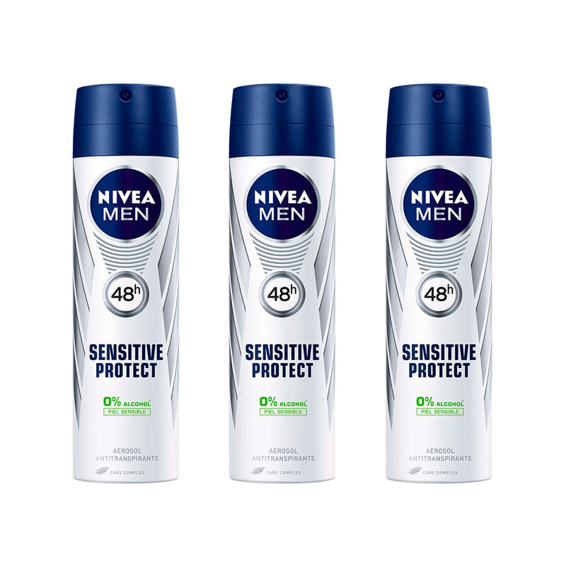 NIVEA-Deo-Sensitive-Protect--Spray-150ML--x3-