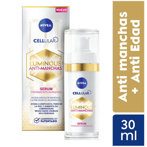 Serum Facial NIVEA Luminous 630 Antimanchas - Frasco 30ml