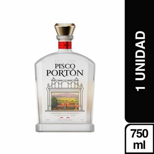 pisco porton quebranta 750ml (oferta)