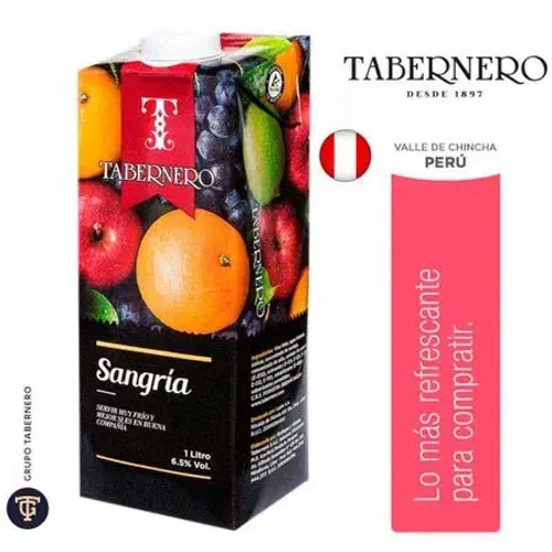 sangria tabernero caja 1lt (oferta)