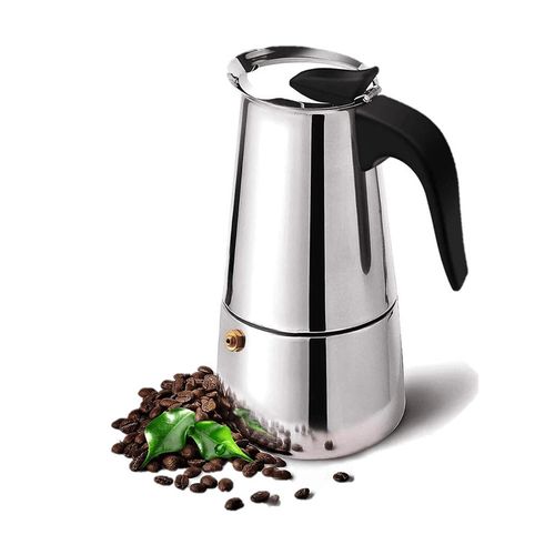 Cafetera Italiana  Moka P9 Acero Inoxidable Espresso Maker