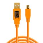 Cable-Tether-Tools-USB-20-Tipo-A-a-USB-Mini-B-con-5-Pines--46-metros-