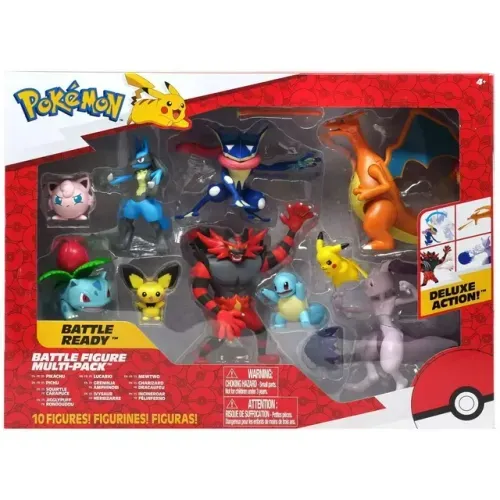 POKEMON MULTIPACK FIGURAS  INCINEROAR CHARIZARD