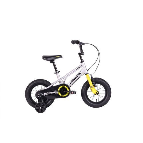 Bicicleta Para Niño Monark Mkp Cobra Aro 12 Gris Y Amarillo