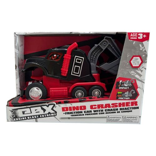 Vehiculo De Friccion Ebx Dino Car Rojo