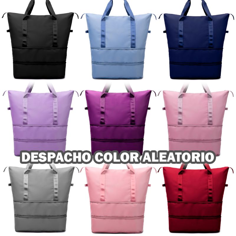 Bolso-de-Viaje-Cartera-Expandible-2-Tiempos-Impermeable-S64-Aleatorio