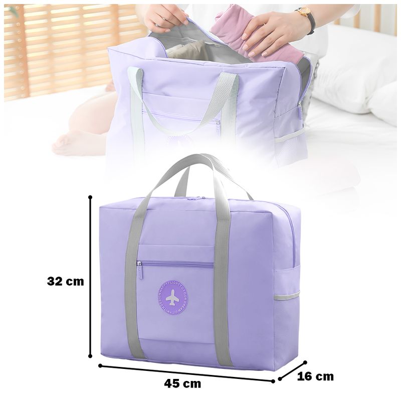 Bolso-de-Viaje-Deportivo-Gimnasio-Playero-Cartera-Impermeable-Y21-Lila