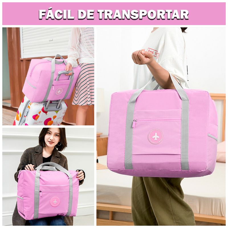 Bolso-de-Viaje-Deportivo-Gimnasio-Playero-Cartera-Impermeable-Y21-Rosado