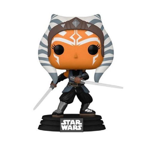 Funko Pop Star Wars Mandalorian Ahsoka With Sabers