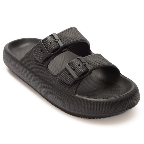 SANDALIA HUSH PUPPIES GLIT NEGRO PARA HOMBRE