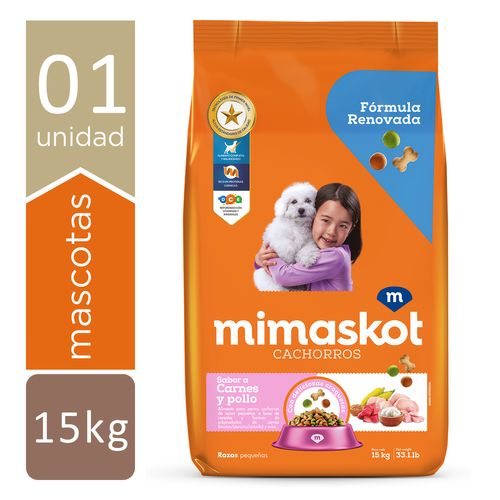 MIMASKOT CACHORROS RAZA PEQUEÑA 15 KG