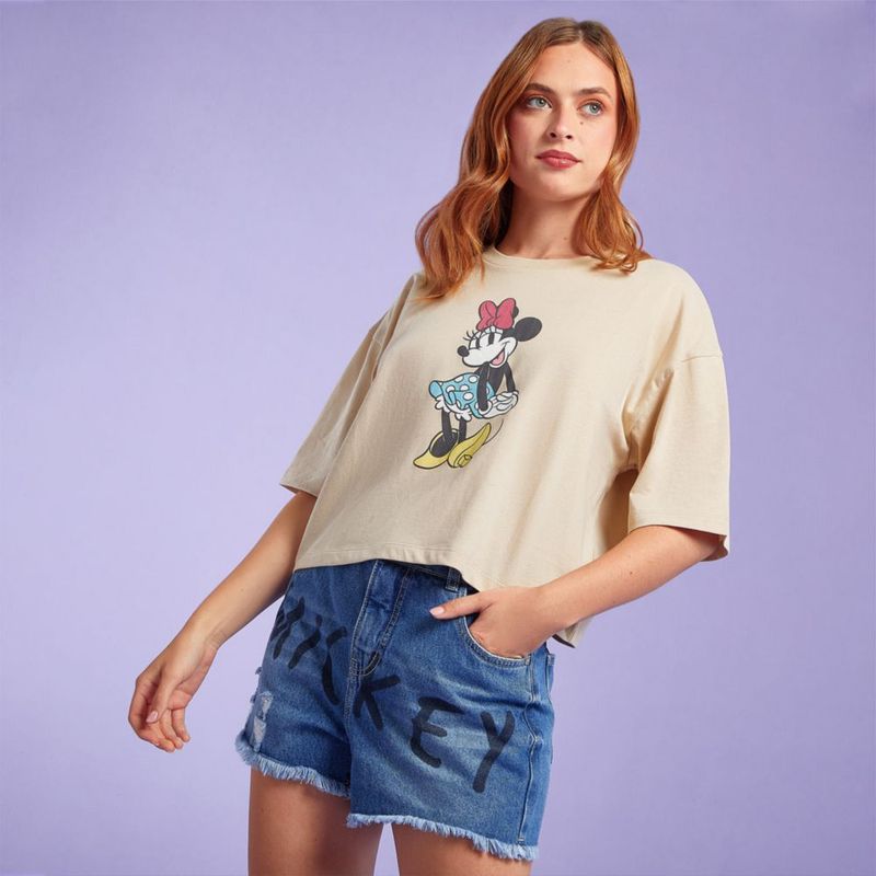 Polo mickey mouse mujer hot sale
