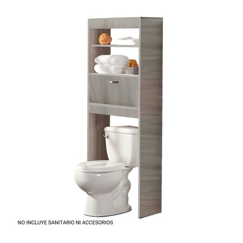 Organizador de baño sobre inodoro Orange Malaga Olivo