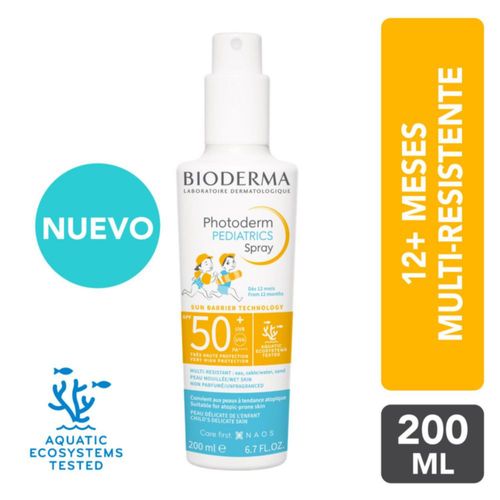 Protector Solar Bioderma Photoderm Pediatrics Spray 200ml