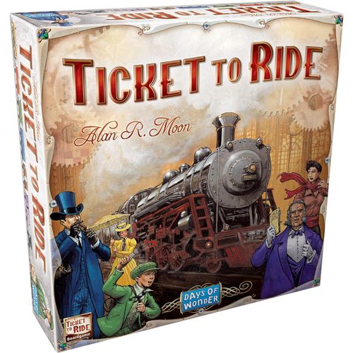 Ticket to ride en inglés (Aventureros al tren)