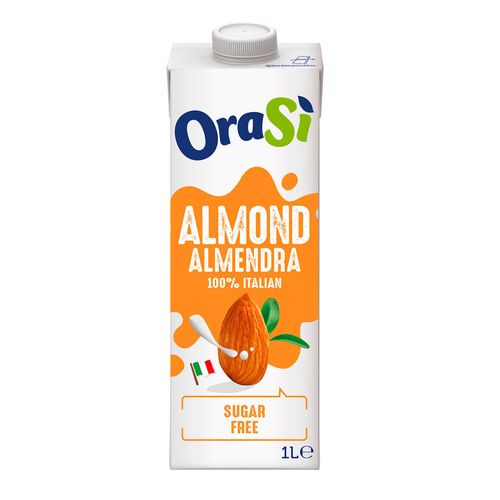 Bebida de Almendras ORASI UHT sin Azúcar Tetrapack 1L