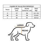 Ropa-Para-Perro-o-Gato-Polo-Manga-Cero-Gris-Talla-S