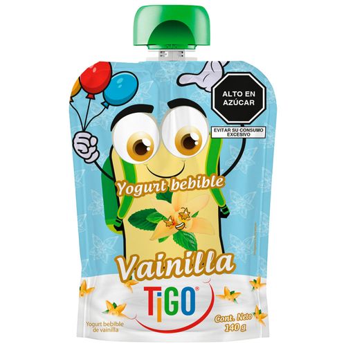 Yogurt Bebible TIGO Vainilla Doypack 140g