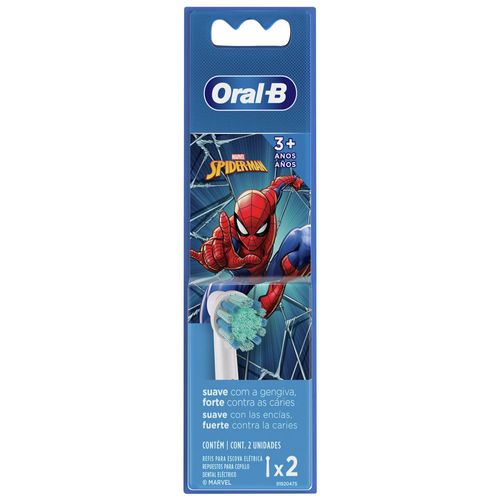 Cabezales de Repuestos Spiderman ORAL-B Caja 2un