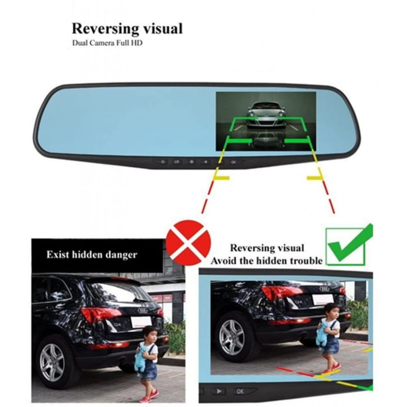Espejo-Retrovisor-DVR-para-Auto-de-43--Dual-Lente-Cam-Noche