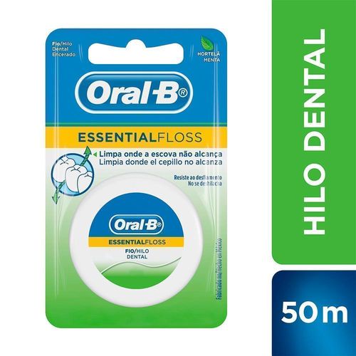 Hilo Dental Oral B Encerado Essential Floss 50m