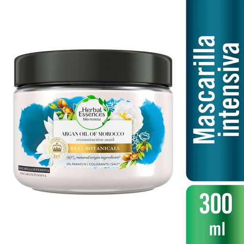 Mascarilla Herbal Essences Bío Renew Reconstrucción 300ml