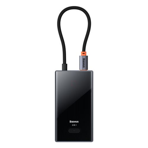 Hub Baseus USB Tipo C 8 en 1 HDMI 4K Tipo C 100W USB 3.0 RJ45 Lector MicroSD SD/TF