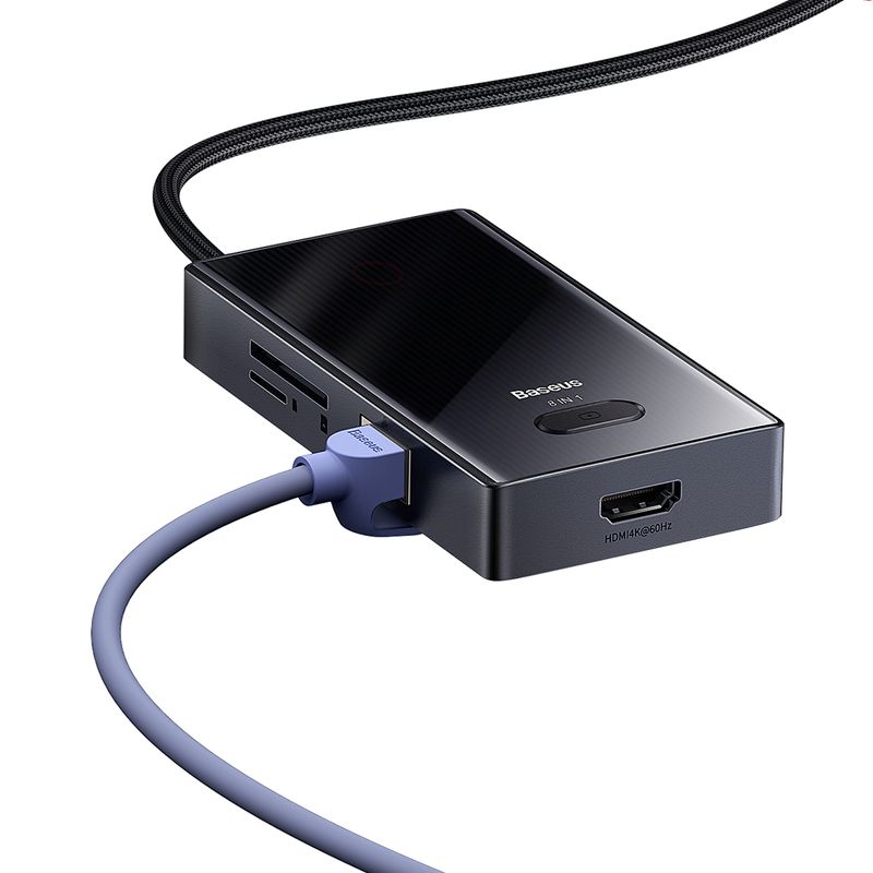 Hub-Baseus-USB-Tipo-C-8-en-1-HDMI-4K-Tipo-C-100W-USB-30-RJ45-Lector-MicroSD-SD-TF