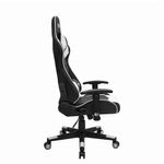 Silla-Gamer-Technisport-Clasic-Negro-con-Blanco-Reclinacion-180°