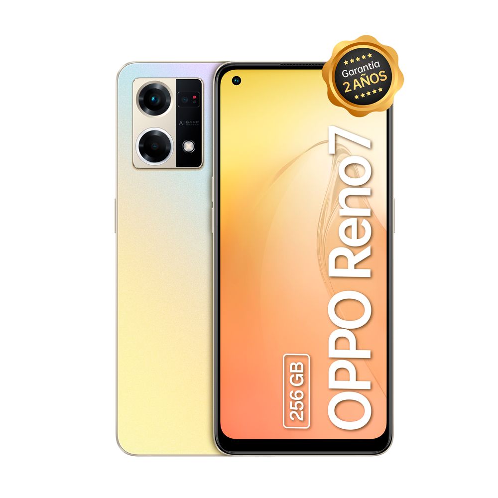 Celular Oppo Reno 7 De 256GB/8GB RAM - Negro Cosmico