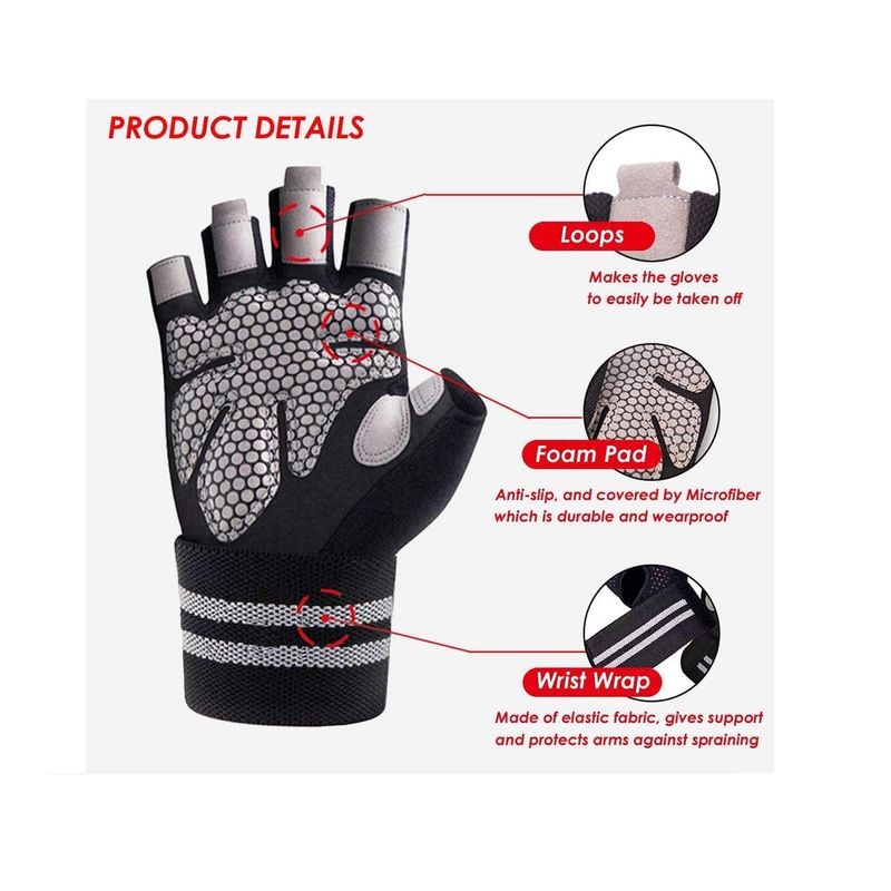 Guante-Deportivo-C--Muñequera-de-Poder-Transpirable-Gym-Pesas-Talla-L