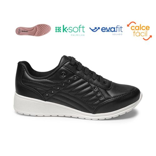 Zapatillas Urbanas Para Mujer Kolosh Negro 1