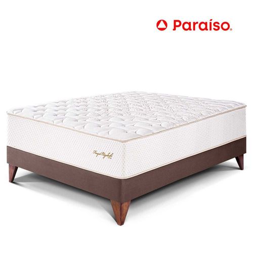 Cama Europea Royal Elizabeth 1.5 Plazas - Chocolate