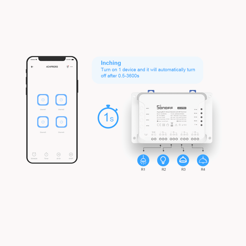 SONOFF-4CHPROR3---INTERRUPTOR-WIFI