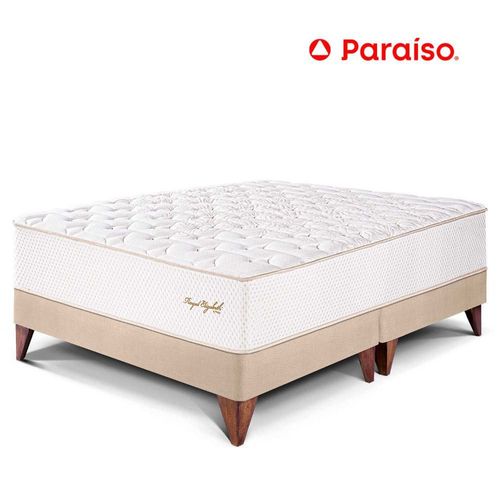 Cama Europea Royal Elizabeth Queen  Champagne