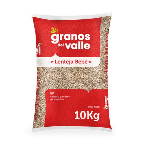 LENTEJA BEBE GRANOS DEL VALLE BOLSA 10 KG