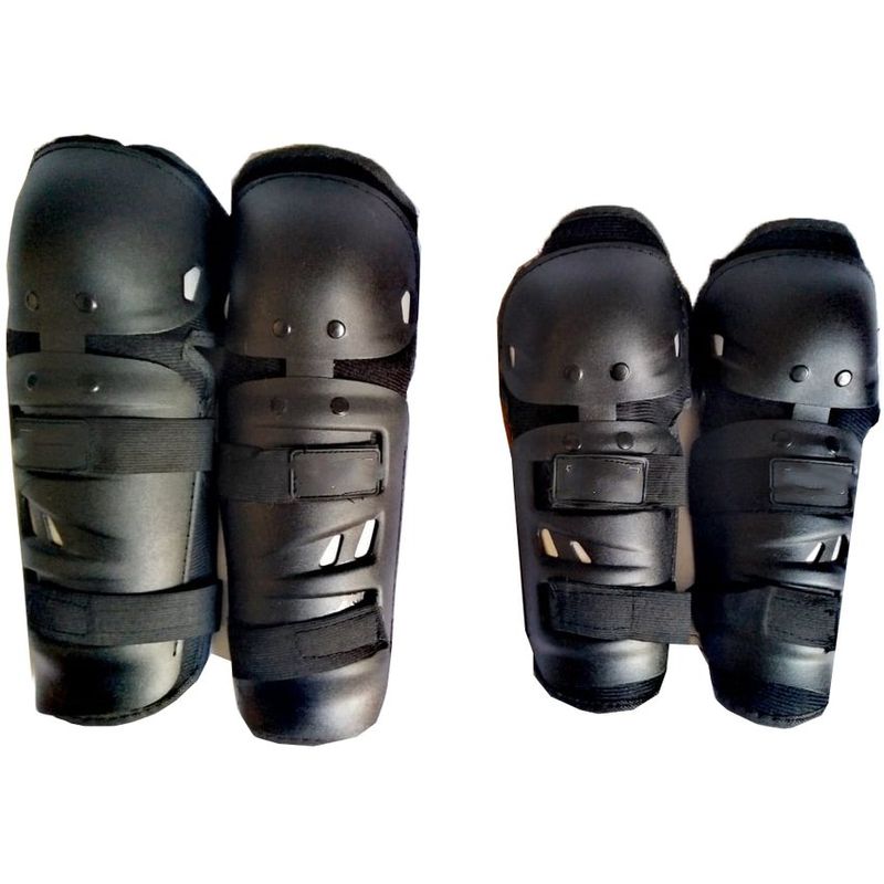 Coderas-y-rodilleras-protector-para-moto-proteccion-negro