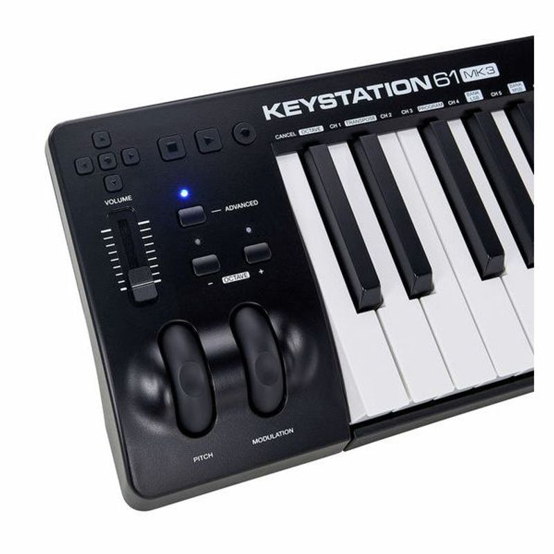 M-audio-Keystation-61-Mk3-Teclado-Controlador-Usb-midi