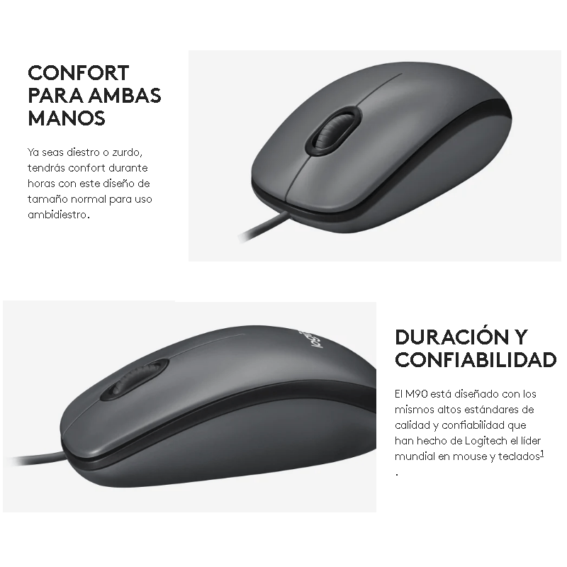 Mouse-standar-negro-Logitech-M90-USB-Cable