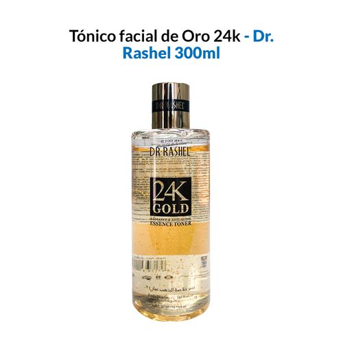 Tónico esencia antienvejecimiento y resplandor oro 24k 300ml