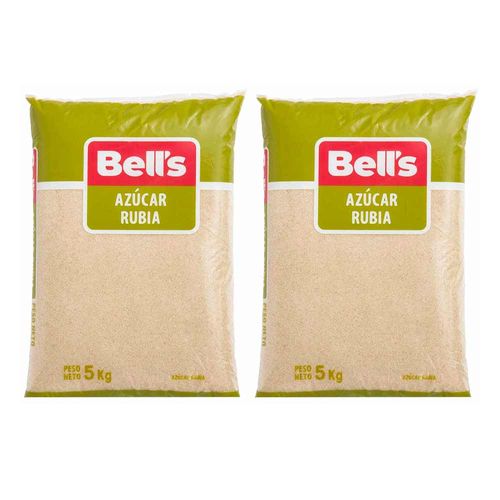 Azúcar Rubia BELL'S Bolsa 5Kg x 2un