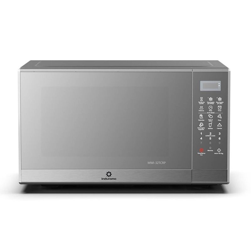 Horno-Microondas-32L-Indurama-MWI-32TCRP-Silver