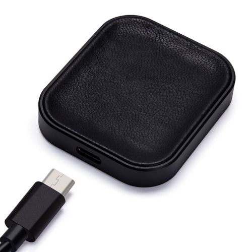 Cargador inalámbrico portátil iBox 3W, para airpods y aipords pro, negro