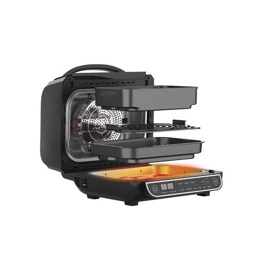 PARRILLA ELECTRICA CON FREIDORA DE AIRE WH 1700W