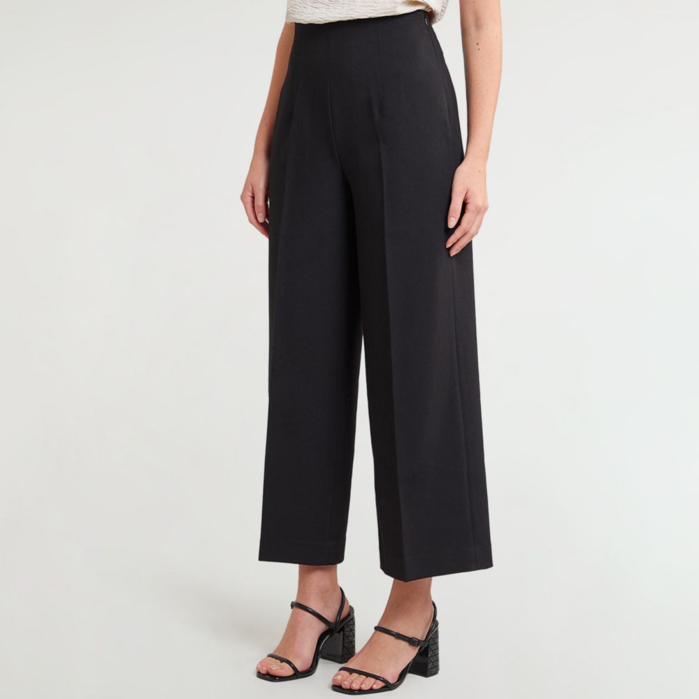 Pantalon Malabar Pinzas Mujer 