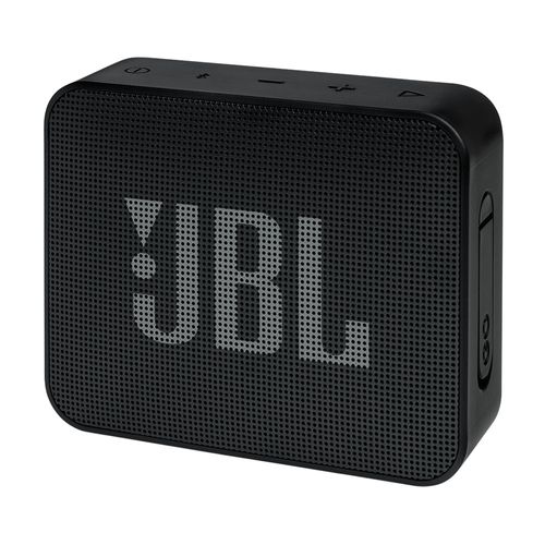 Parlante bluetooth JBL Go Essential potencia 3.1W, resistente al agua IPX7, hasta 5 horas de reproducción, negro