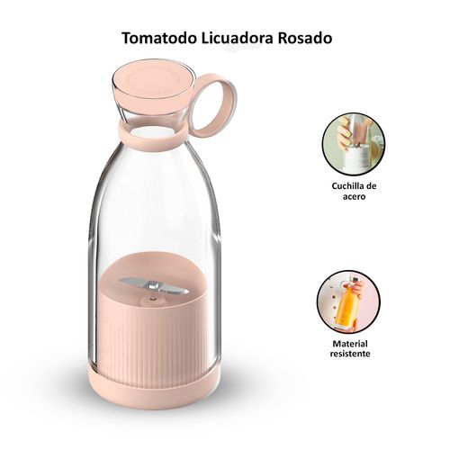 Tomatodo Licuadora Portátil Rosado