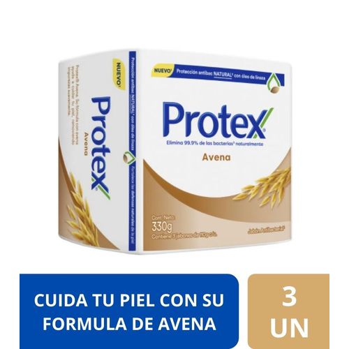 Protex Avena 110gr x3 unidades (oferta)